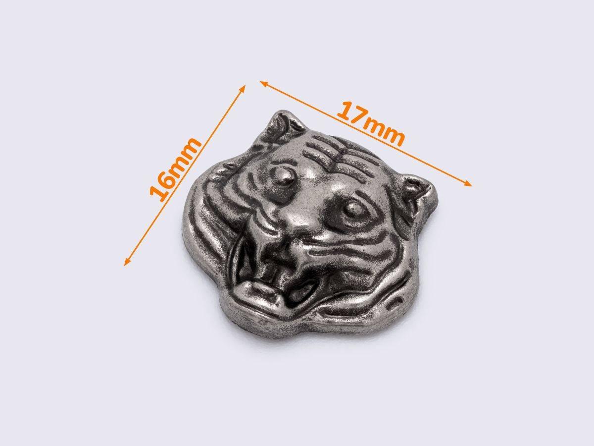 Кончо 17*16мм кол.старе срібло (К-139), фото 1