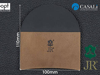 CASALi CHIC, т. 6мм,100*110мм комбінована набійка на каблук