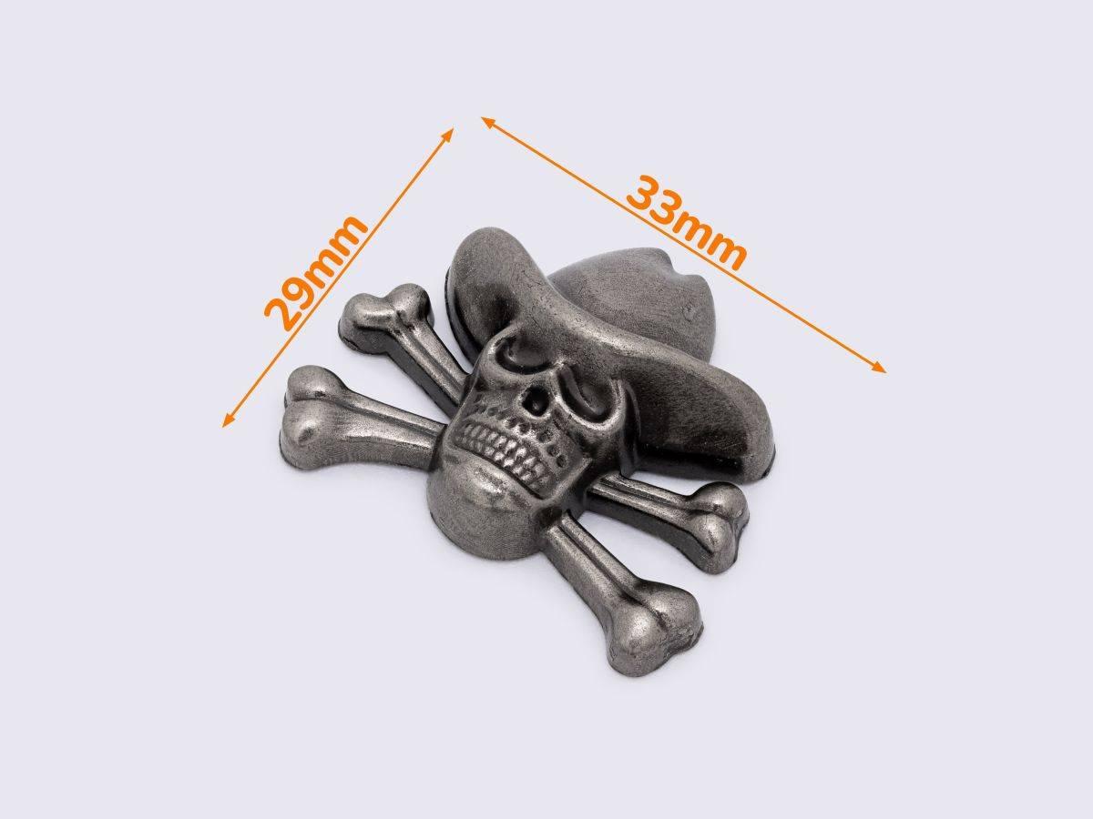 Кончо 33*29мм кол.старе срібло (К-040), фото 1