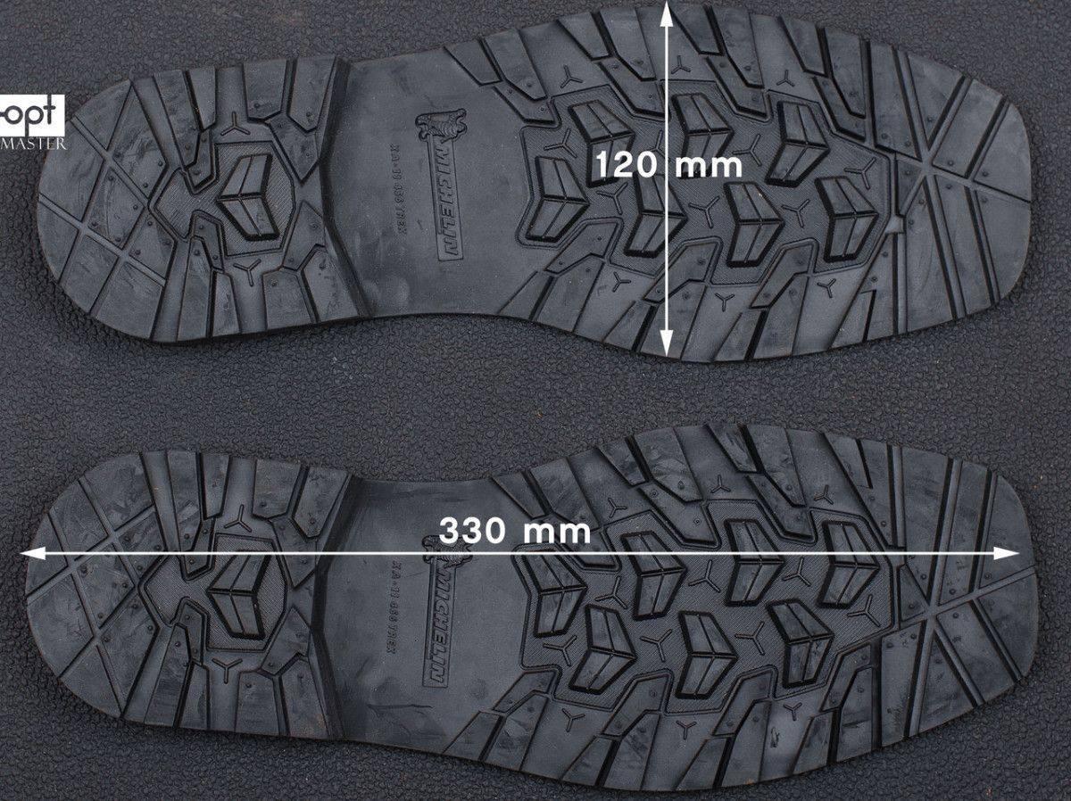 Підошва для взуття XA011 TREK MICHELIN (Франція), р. 45-46, кол. чорний (black), фото 1