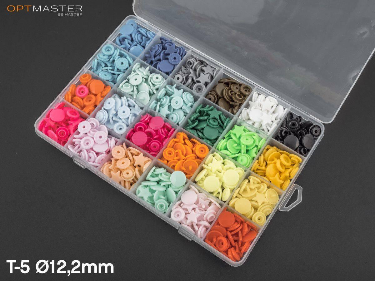 Набір пластикових кнопок "Зірка-240" SS-1202, фото 1