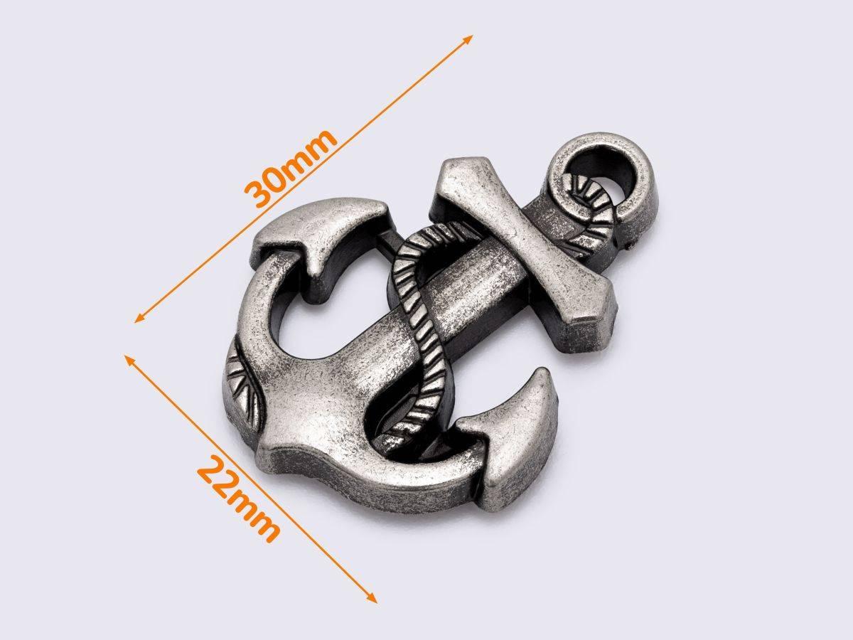 Кончо 30*22мм кол.старе срібло(К-043), фото 1