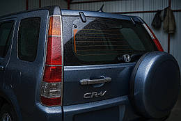 Накладки на стопи для Honda CRV 2001-2006 ABS-пластик (2 шт.)