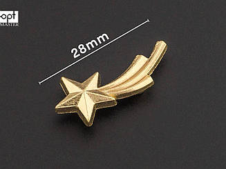 Прикраса для сумки 28мм, "Комета" (65-174)