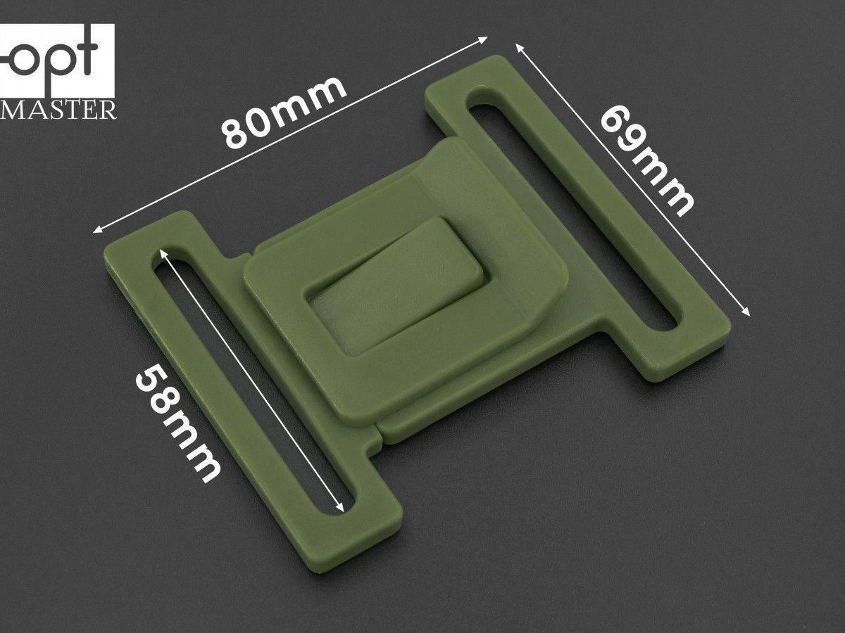 Фастекс пластиковий 58 мм хакі ФК-(В)57057, фото 1