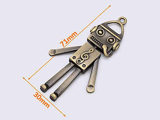 Підвіска 71мм кол.Бронза (К-048)