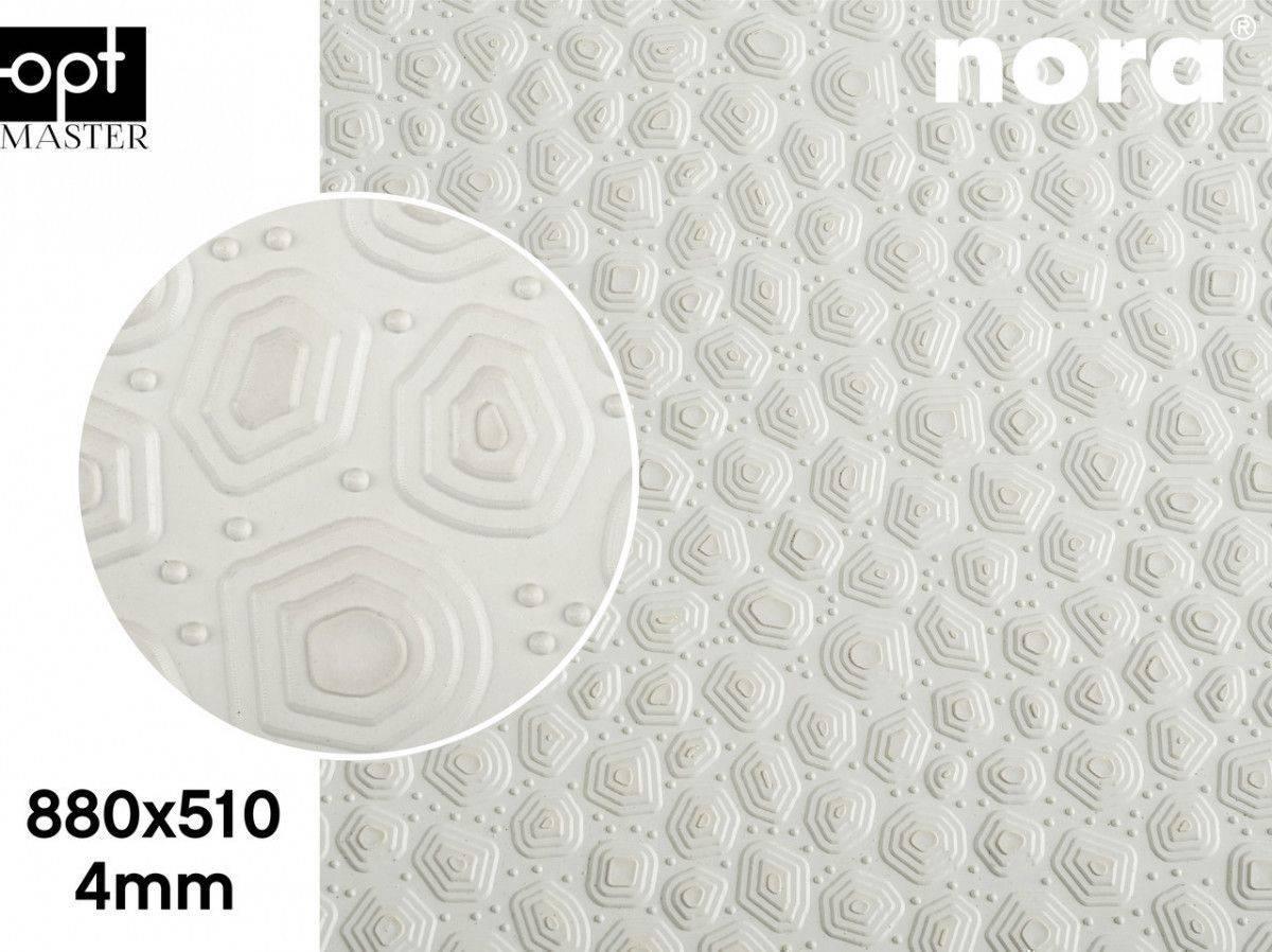 Astro Geo (проф.110), кол.білий (09), т.4мм легка мікропориста гума для підошв Nora, фото 1