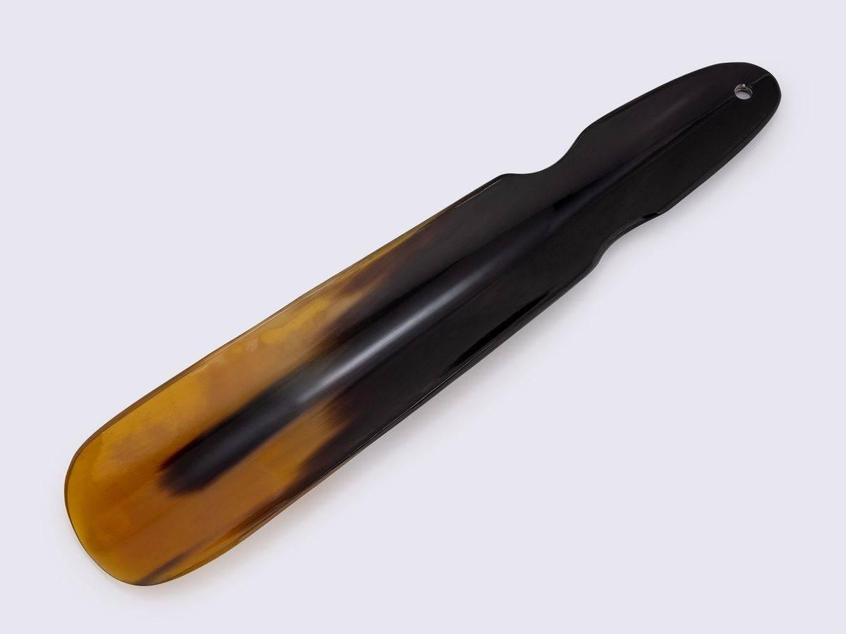 Ріжок для взуття з рогу бика полірований sk-006, фото 1