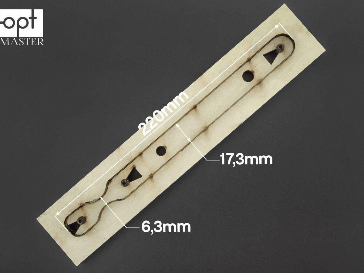 Штамп вирубний / висікач для шкіри (34-0053), фото 1