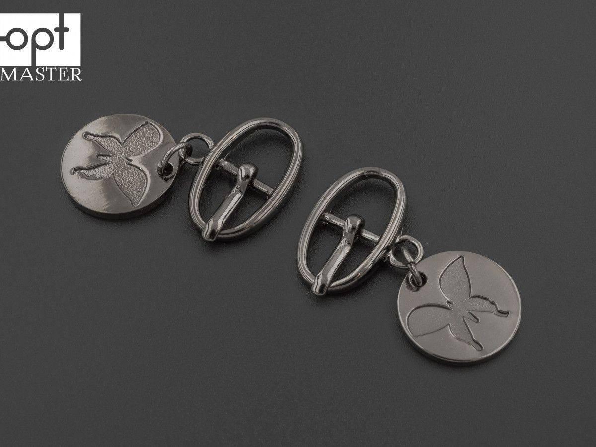 Пряжка 30256 Темний нікель, фото 1