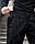 Міські чоловічі штани карго чорні, фото 9
