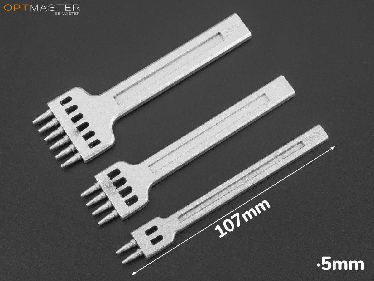 Комплект крокових пробійників з кроком 5мм (90-1016), фото 1