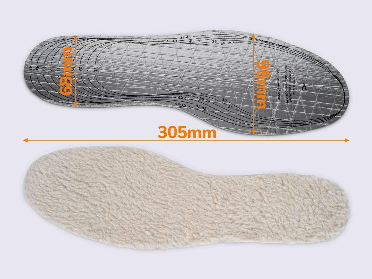 Устілки хутряні з фольгою PG-160, фото 1