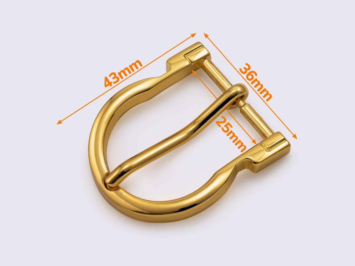 Пряжка для ременя 25мм кол. золото NK-040, фото 1