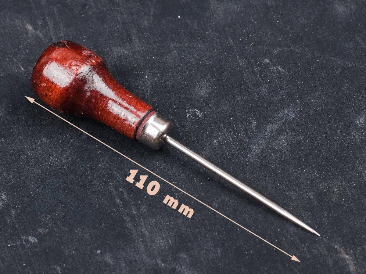 Шило для роботи зі шкірою кругле (87-1432), фото 1
