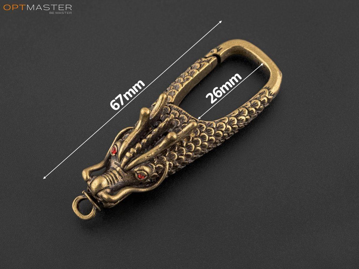 Карабін латунний 26мм 50-А451, фото 1