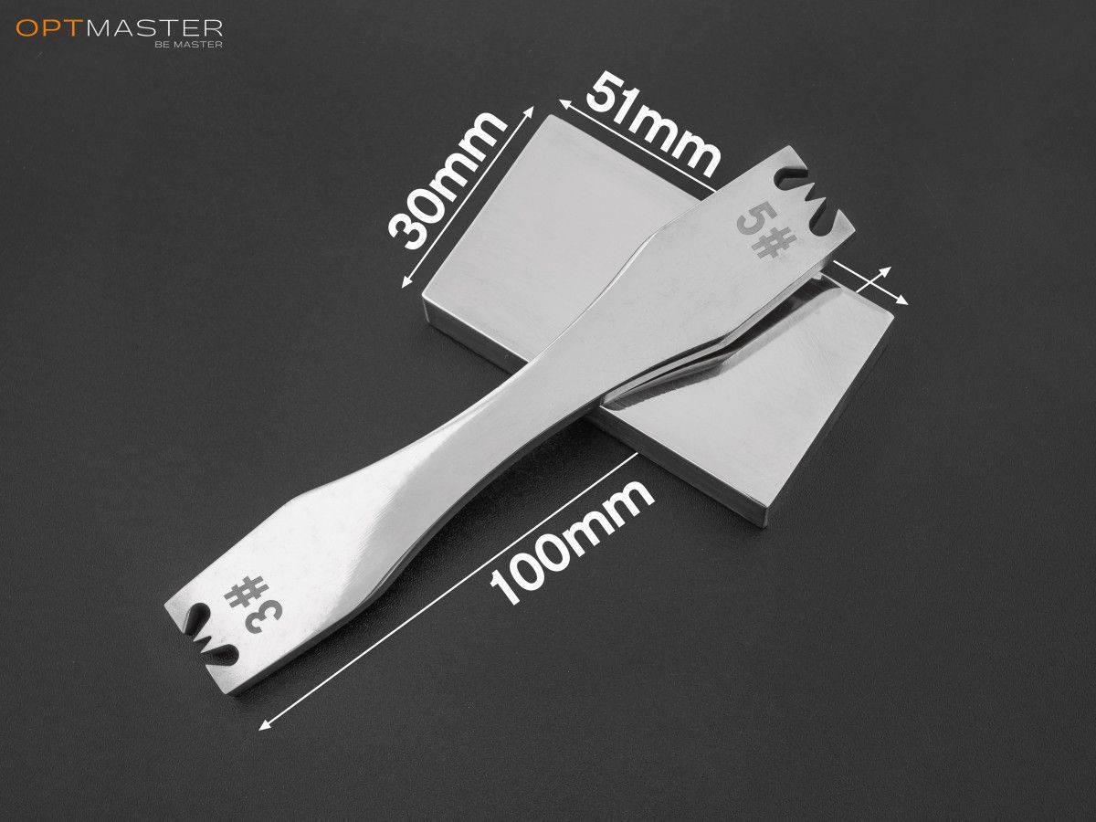 Набір висікач зубів №3 і №5 і плита-підкладка (87-1390), фото 1