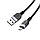 Кабель HOCO X109 Energy silicone charging data cable Micro (L=1M) Black, фото 4