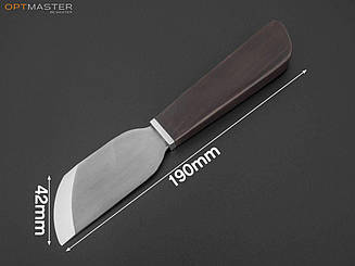 Ніж для брусування шкіри з заокругленим лезом (34-0078)