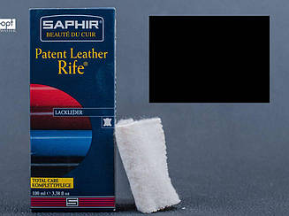 Поліроль для лакової шкіри Saphir Vernis Rife, 100 мл, кол. чорний (0404)(01)