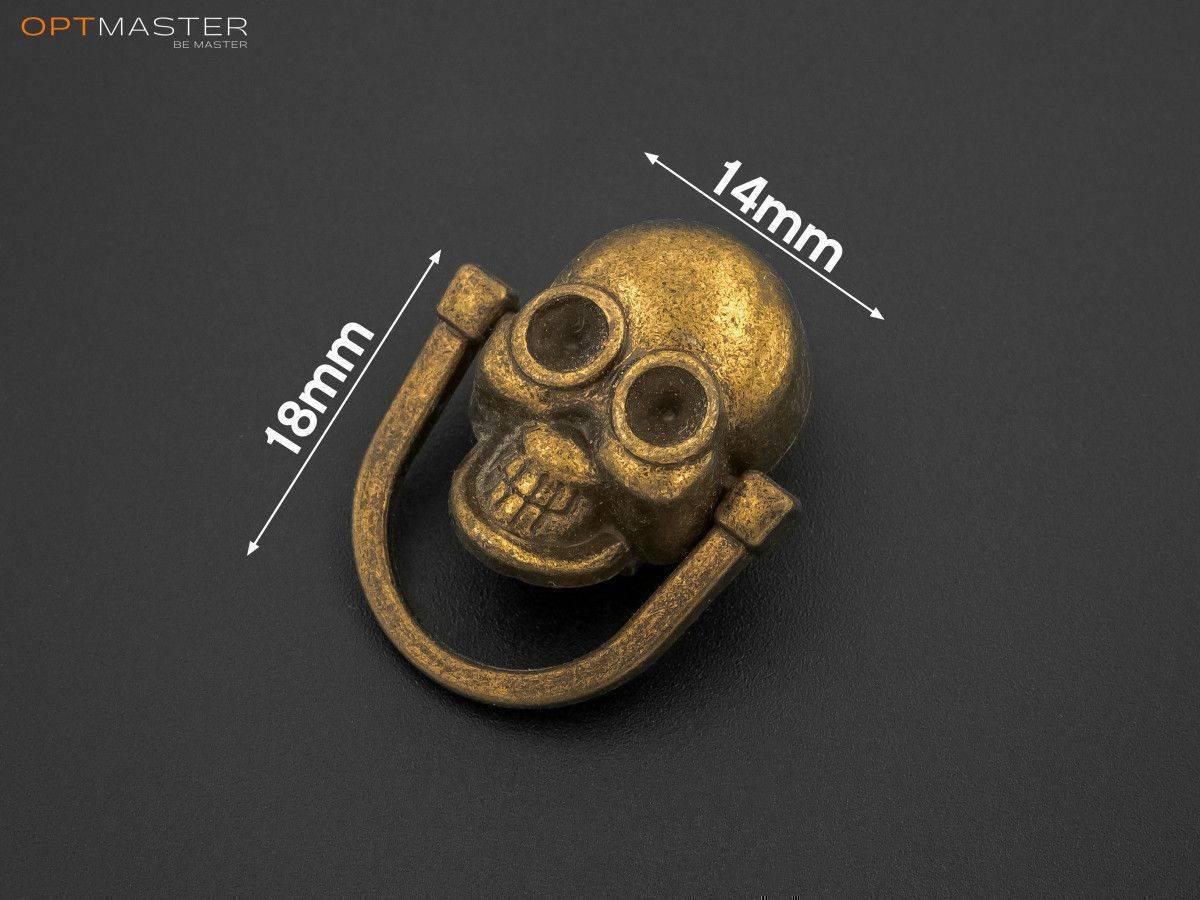 Бігунок №5 на металеву блискавку (RZ-101) Антик (без фіксатора), фото 1