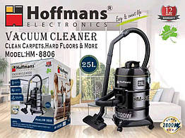 Вакуумний пилосос Hoffmans HB-8806 25л 2800 Вт чорний