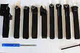 Різці токарні, КОМПЛЕКТ із 9 шт. 12 мм Holzmann 9TLG12, фото 6