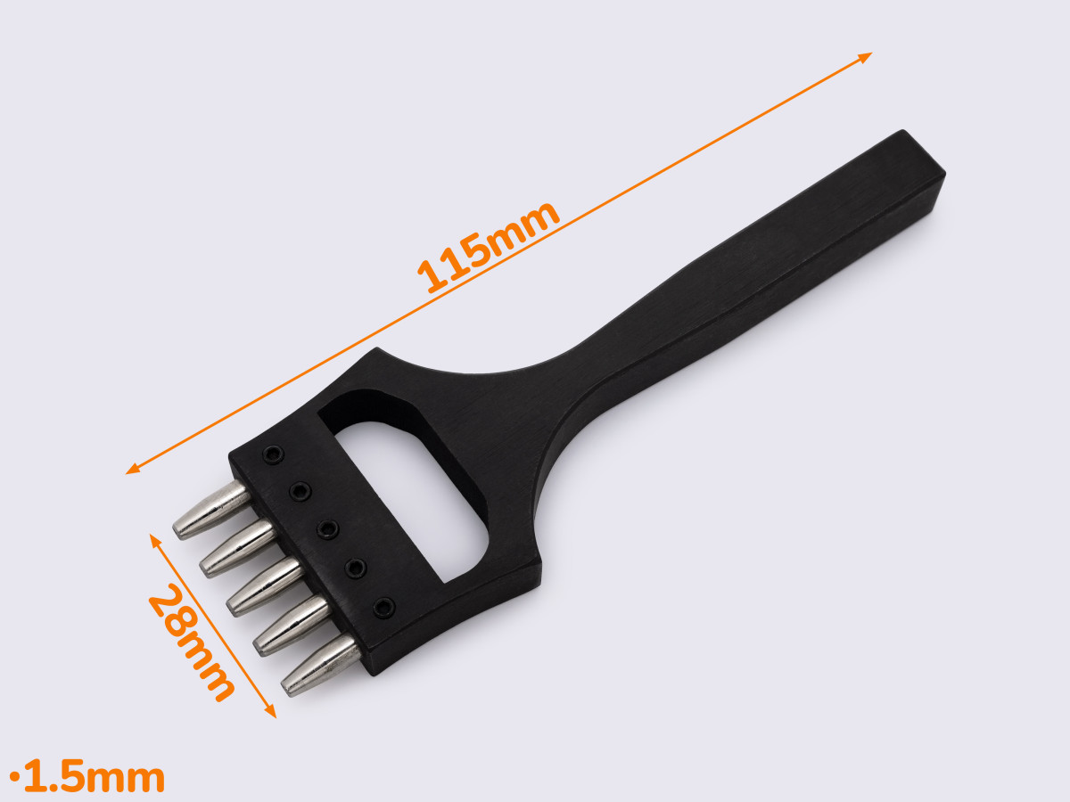 Пробійник круглий для шкіри 1.5мм (34-0011), фото 1