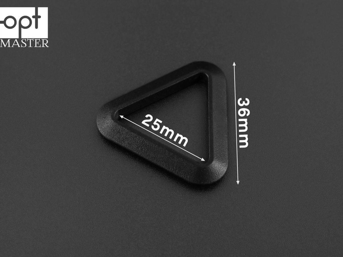 Рамка пластикова 25 мм чорна РП/1-2535, фото 1