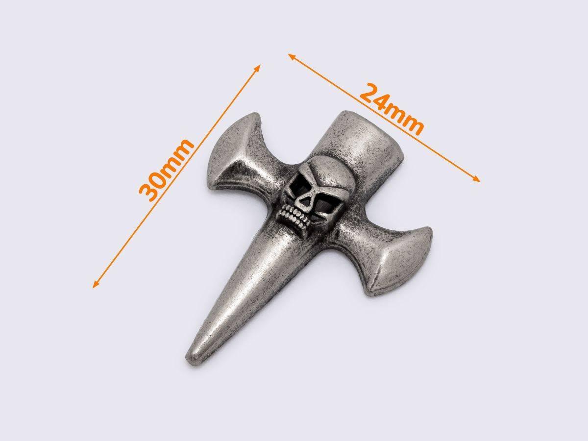 Кончо  30*24мм кол.старе срібло (К-070), фото 1