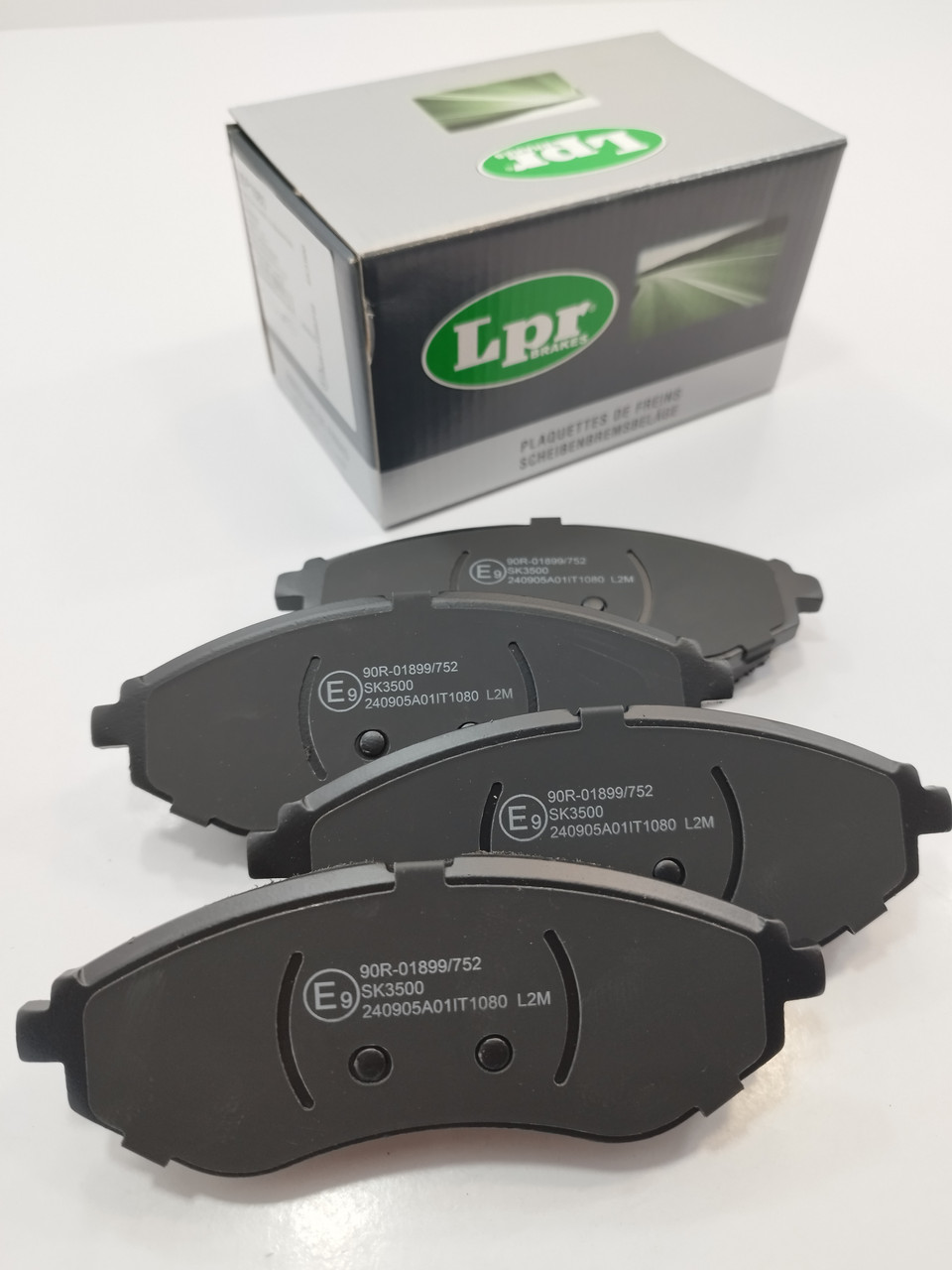 Колодки гальмівні передні Авео Т200, Т250, Т 255 LPR Італія, фото 1