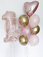 Кульки на 1 рік для дівчинки