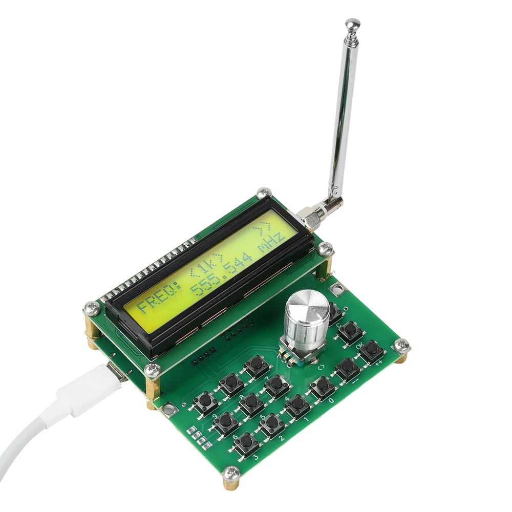 Генератор радіочастотних сигналів 35MHz–4400MHz ADF4351, RF Signal Generator, Type-C, для тестування, фото 1