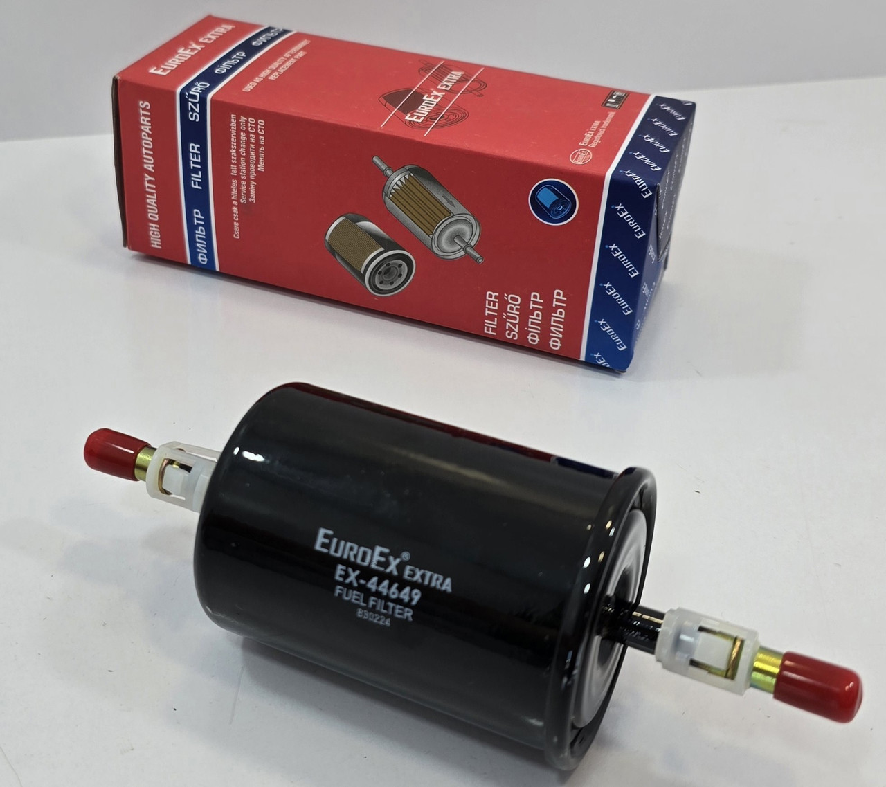 Фільтр паливний Ланос, Авео, Лачетті, ВАЗ 2110 EuroEx Угорщина, фото 1