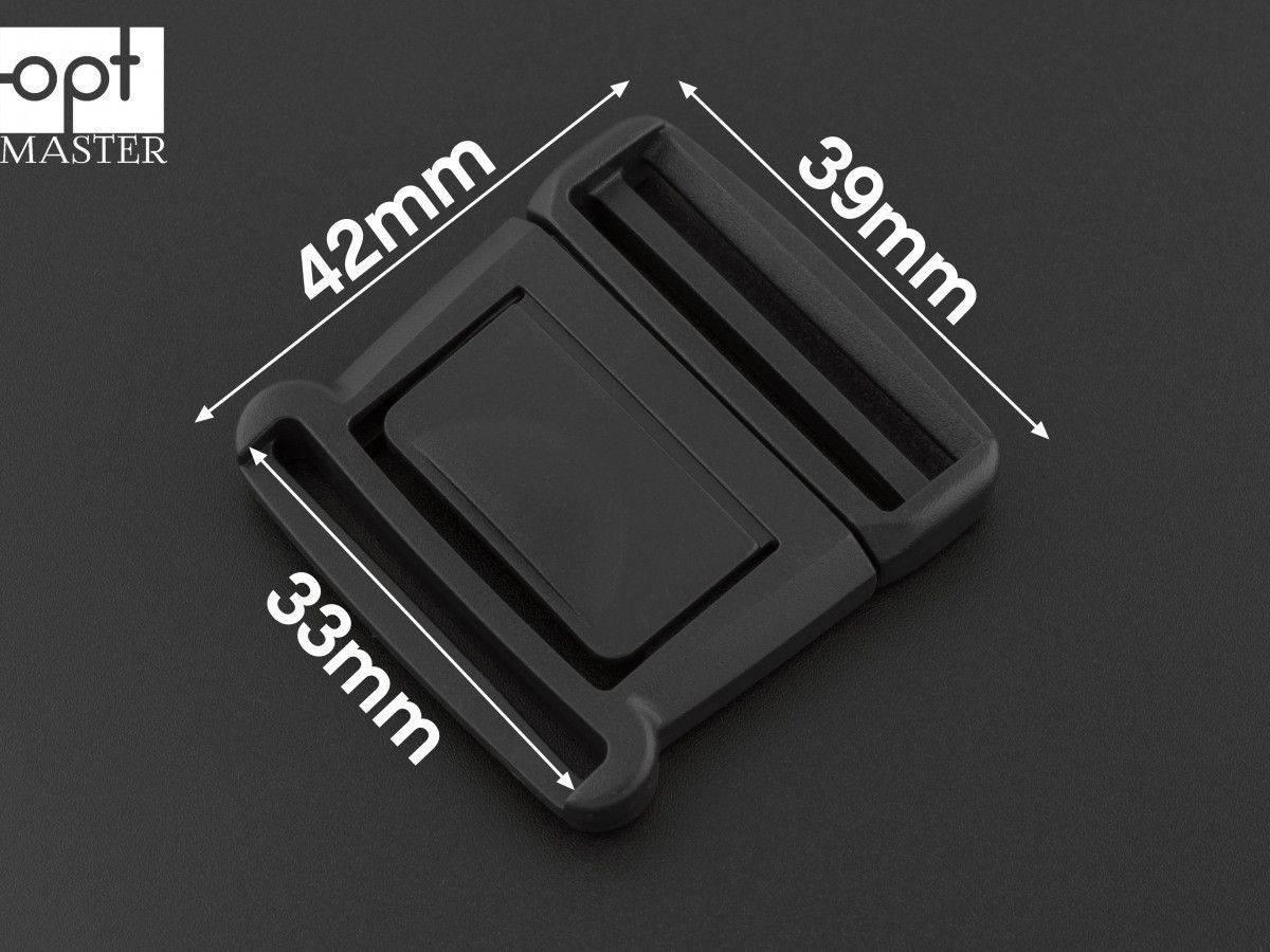 Фастекс пластиковий 38 мм чорний ФК-(В)38115, фото 1