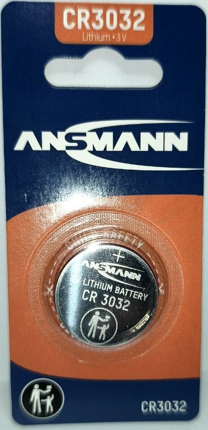 Батарейка Ansmann CR 3032 BL1 літієва 3В, фото 1