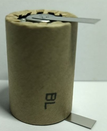 Акумулятор Furukawa NC 1700SCR PP 4/5 Sub-C високотоковий 1.2V 1700mAh з виводами, фото 1