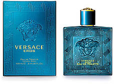 Парфум для чоловіків Versace Eros Чоловіча туалетна вода 100 мл, фото 4