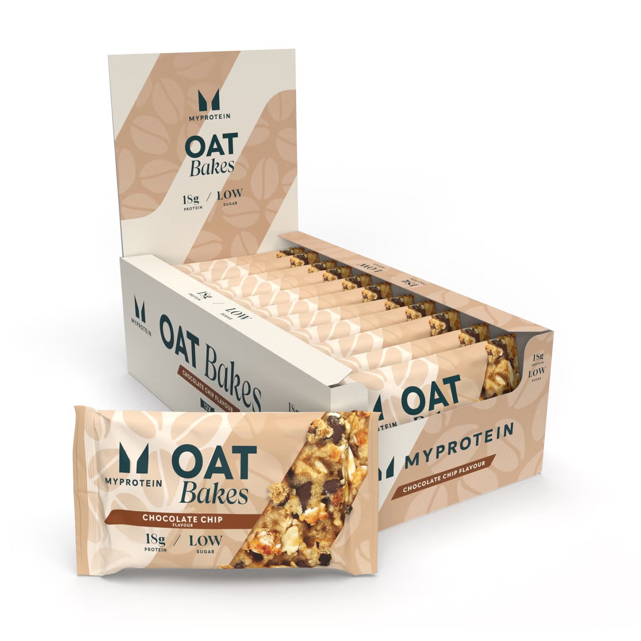 Oat Bakes - 12x75g Chocolate Chip, фото 1