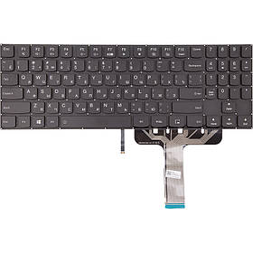 Клавіатура для ноутбука Lenovo Legion Y530, чорна, підсвічування