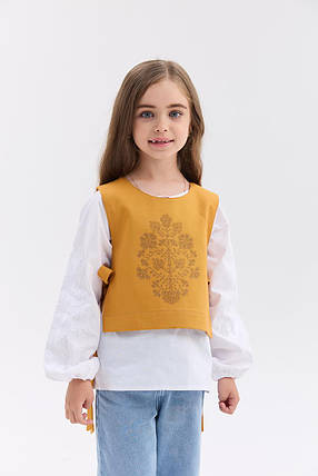 Жилет для дівчинки MEREZHKA "Вербиця", фото 1