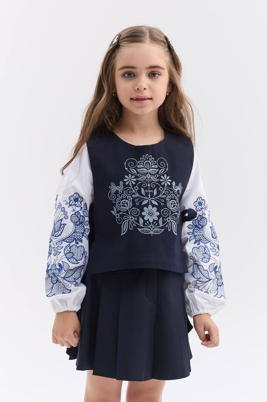 Жилет для дівчинки MEREZHKA "Вирій"