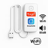Датчик протікання води, затоплення WiFi. Tuya, Smart Life. Розумний датчик протікання., фото 2
