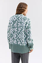 Кардиган "Лія" (м'ята, білий), фото 4