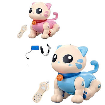 Кошеня на радіокеруванні (2 кольори, акум. 3.7V, USB, підсвітка, звук, виконує команди) K 31 Штрихкод=80466