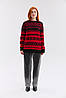 Джемпер "Ягода" (чорний-червоний), фото 6