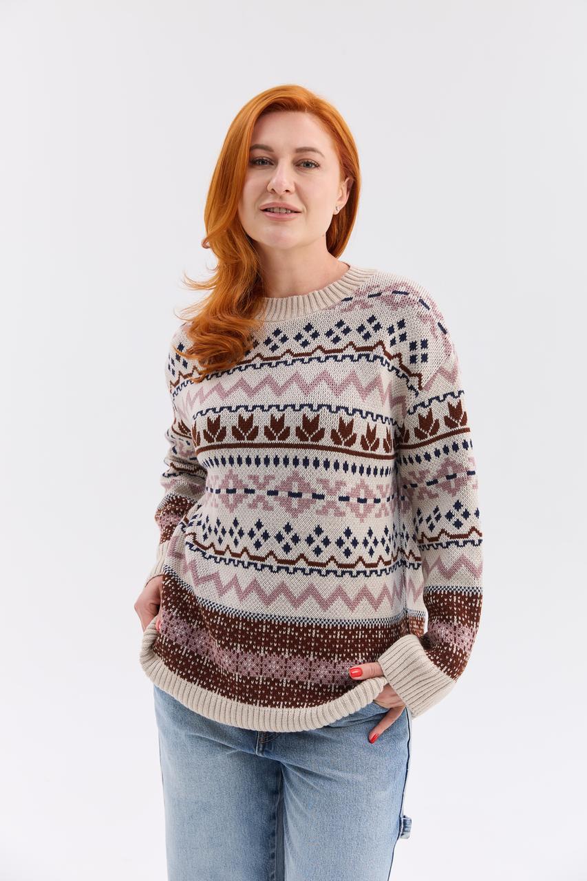 Джемпер "Шафран" (пудровий)