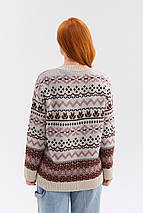 Джемпер "Шафран" (пудровий), фото 4