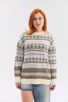Джемпер "Шафран" (пудровий), фото 1