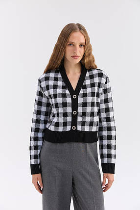 Жакет (чорний-білий), фото 1